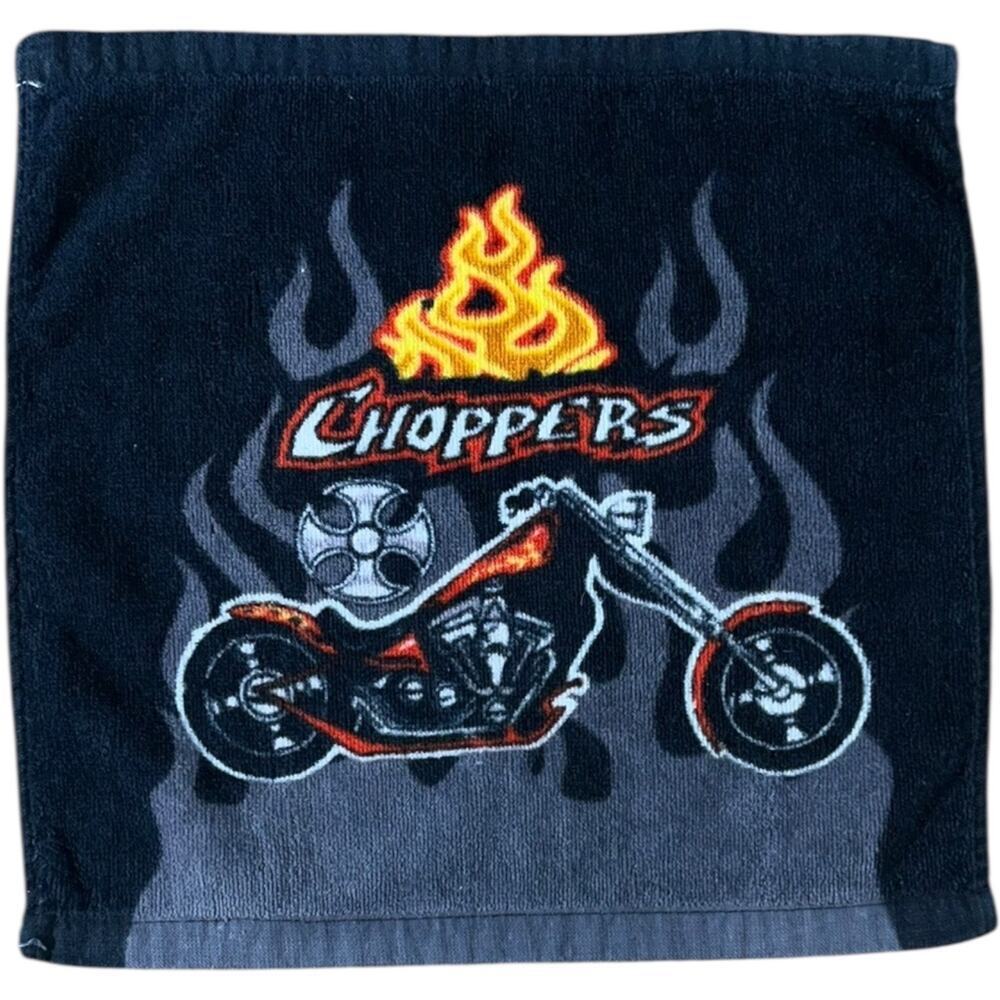 Choppers Flame Motorcycle Micro Towel